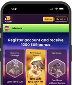 Descarregue a aplicação Bizzo Casino